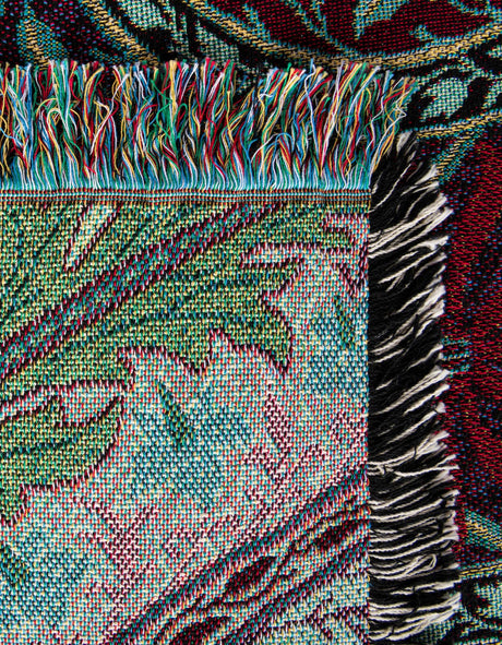 Multicolor 4' 6 x 6' Throw Blanket Rectangle Area Rug 100% Cotton Washable Cozy Soft Warm Room Decor Accent Made In USA