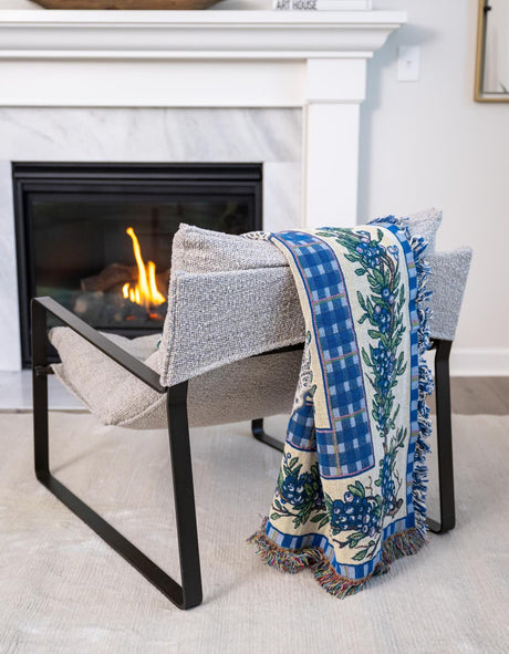 Multicolor 4' 6 x 6' Throw Blanket Rectangle Rug