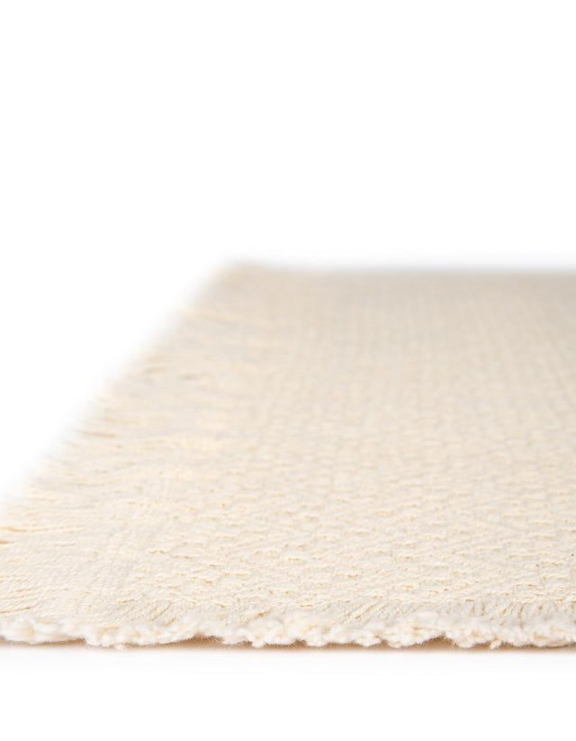 Tan 4' 6 x 6' Throw Blanket Rectangle Rug