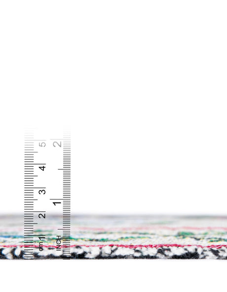 Multicolor 4' 6 x 6' Throw Blanket Rectangle Area Rug 100% Cotton Washable Cozy Soft Warm Room Decor Accent Made In USA