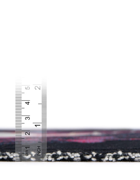 Multicolor 4' 6 x 6' Throw Blanket Rectangle Area Rug 100% Cotton Washable Cozy Soft Warm Room Decor Accent Made In USA