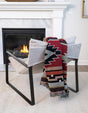 Multicolor 4' 6 x 6' Throw Blanket Rectangle Rug