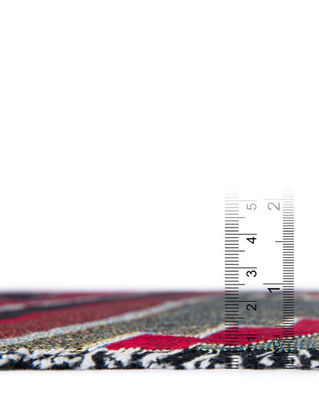 Multicolor 4' 6 x 6' Throw Blanket Rectangle Area Rug 100% Cotton Washable Cozy Soft Warm Room Decor Accent Made In USA