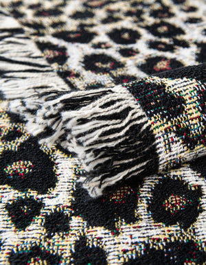 Multicolor 4' 6 x 6' Throw Blanket Rectangle Rug