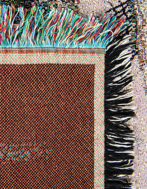 Multicolor 4' 6 x 6' Throw Blanket Rectangle Rug