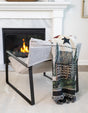 Multicolor 4' 6 x 6' Throw Blanket Rectangle Rug