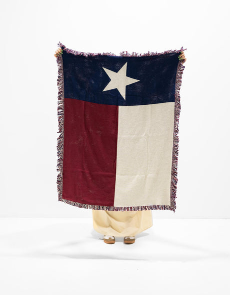 Red and Blue 3' x 4' Throw Blanket Rectangle Area Rug 100% Cotton Washable Cozy Soft Warm Room Decor Accent Made In USA