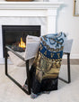 Multicolor 4' 6 x 6' Throw Blanket Rectangle Rug