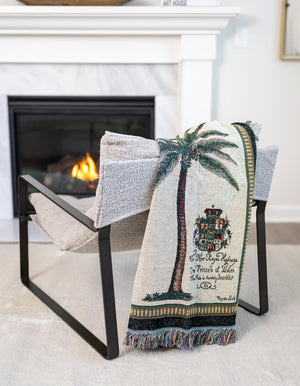 Multicolor 4' 6 x 6' Throw Blanket Rectangle Rug