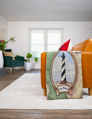 Multicolor 4' 6 x 6' Throw Blanket Rectangle Rug