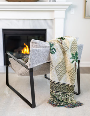 Multicolor 4' 6 x 6' Throw Blanket Rectangle Rug