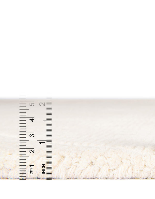 Pearl Ivory 7' 10 x 7' 10 WoolCraft Geometric Square Area Rug Hand Tufted Premium 100% Wool With Cotton Backing Luxury Carpet for Sale at Rug Engine