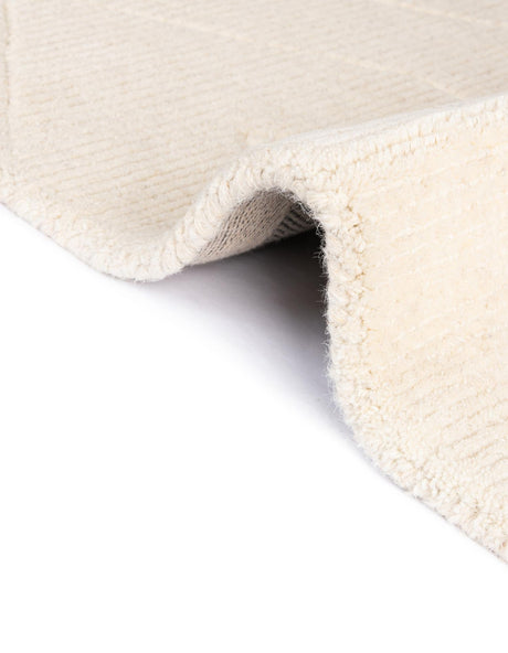 Pearl Ivory 7' 10 x 7' 10 WoolCraft Geometric Square Area Rug Hand Tufted Premium 100% Wool With Cotton Backing Luxury Carpet for Sale at Rug Engine