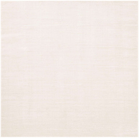 Ivory 10' x 10' Finsbury Square Area Rug 60% Polypropylene & 40% Polyester Contemporary Carpet for Living Rooms, Dining, Offices for Sale at Rug Engine