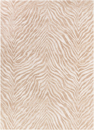 Ivory Beige 7' 10 x 11' Finsbury Rectangle Area Rug 60% Polypropylene & 40% Polyester Contemporary Carpet for Living Rooms, Dining, Offices for Sale at Rug Engine
