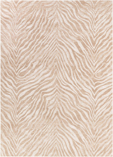 Ivory Beige 7' 10 x 11' Finsbury Rectangle Area Rug 60% Polypropylene & 40% Polyester Contemporary Carpet for Living Rooms, Dining, Offices for Sale at Rug Engine