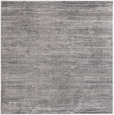 Gray 5' 3 x 5' 3 Finsbury Square Area Rug 60% Polypropylene & 40% Polyester Contemporary Carpet for Living Rooms, Dining, Offices for Sale at Rug Engine