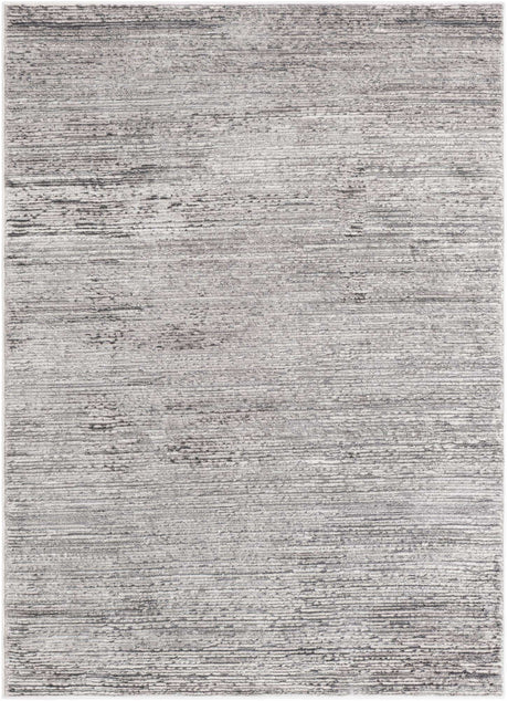 Gray 5' 1 x 7' 1 Finsbury Rectangle Area Rug 60% Polypropylene & 40% Polyester Contemporary Carpet for Living Rooms, Dining, Offices for Sale at Rug Engine