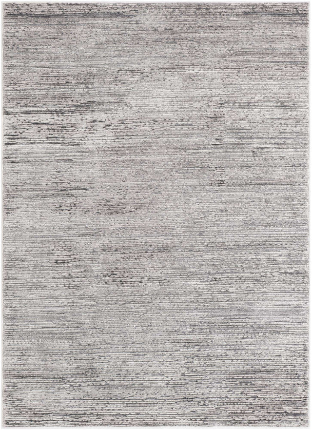Gray 5' 1 x 7' 1 Finsbury Rectangle Area Rug 60% Polypropylene & 40% Polyester Contemporary Carpet for Living Rooms, Dining, Offices for Sale at Rug Engine