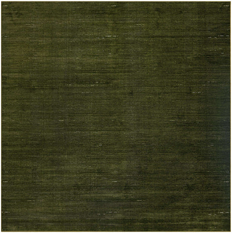 Green 5' 3 x 5' 3 Finsbury Square Area Rug 60% Polypropylene & 40% Polyester Contemporary Carpet for Living Rooms, Dining, Offices for Sale at Rug Engine