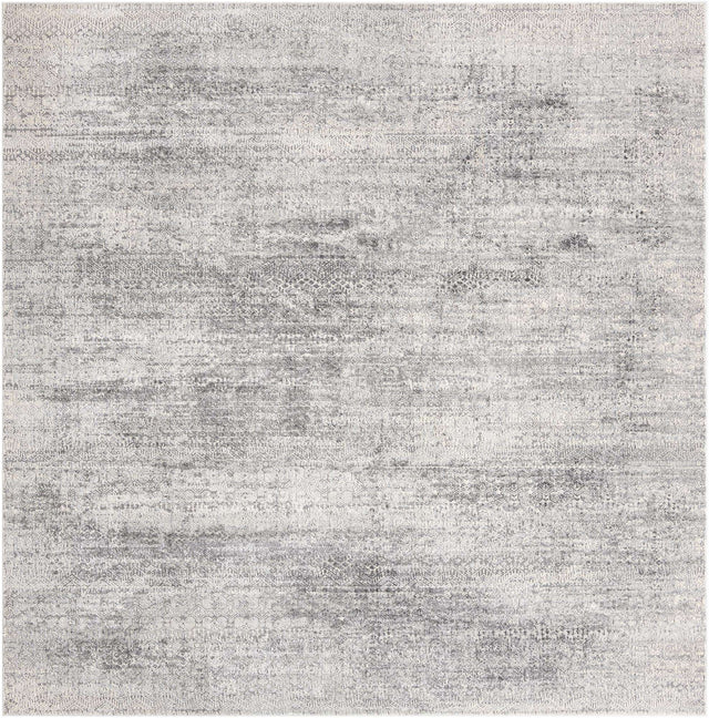 Gray 10' x 10' Finsbury Square Area Rug 60% Polypropylene & 40% Polyester Contemporary Carpet for Living Rooms, Dining, Offices for Sale at Rug Engine
