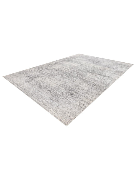 Gray 10' x 14' 1 Finsbury Rectangle Area Rug 60% Polypropylene & 40% Polyester Contemporary Carpet for Living Rooms, Dining, Offices for Sale at Rug Engine