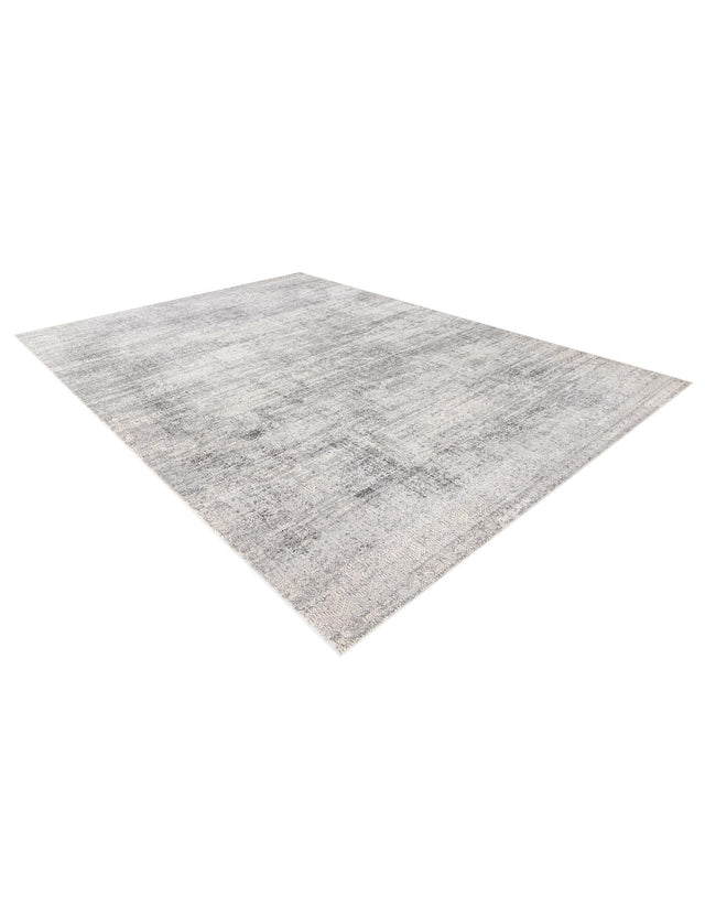 Gray 10' x 14' 1 Finsbury Rectangle Area Rug 60% Polypropylene & 40% Polyester Contemporary Carpet for Living Rooms, Dining, Offices for Sale at Rug Engine
