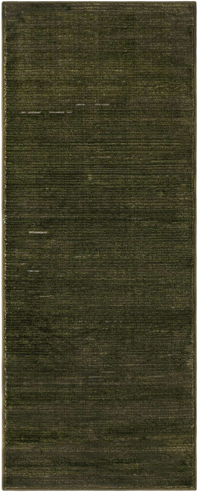 Green 2' x 5' 1 Finsbury Runner Area Rug 60% Polypropylene & 40% Polyester Contemporary Carpet for Living Rooms, Dining, Offices for Sale at Rug Engine