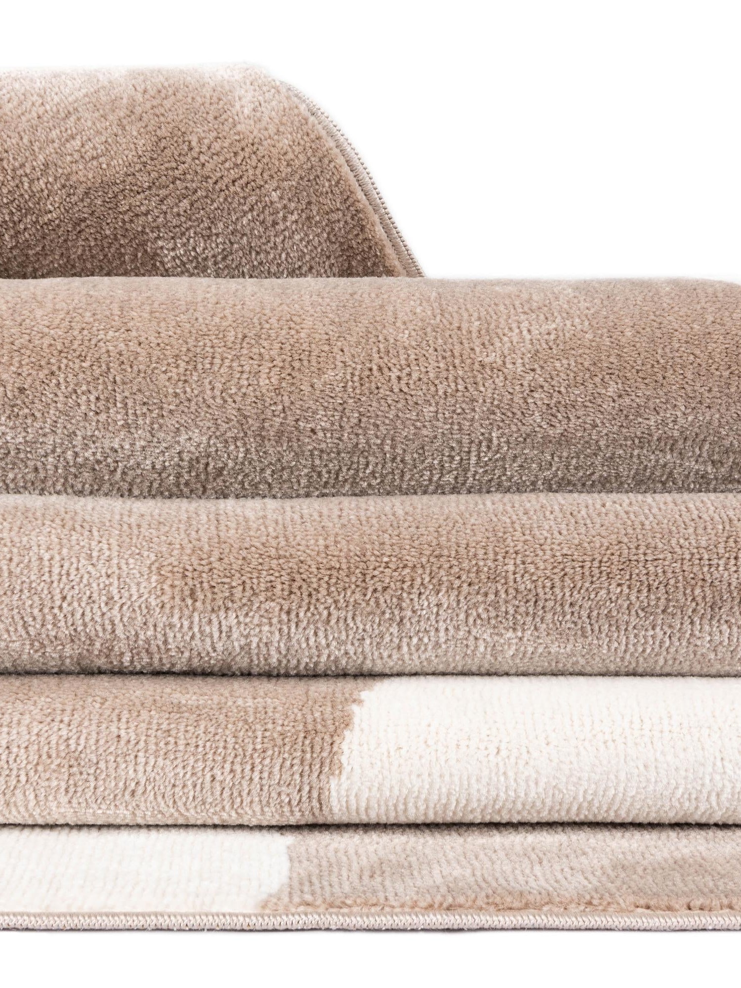 Hazelnut Beige 9' x 12' Whimsy Kids Rectangle Area Rug for Baby Nursery, Toddler Playroom, Bedrooms