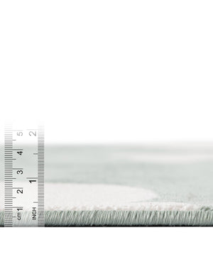 Soft Green 2' x 5' 1 Whimsy Kids Runner Rug