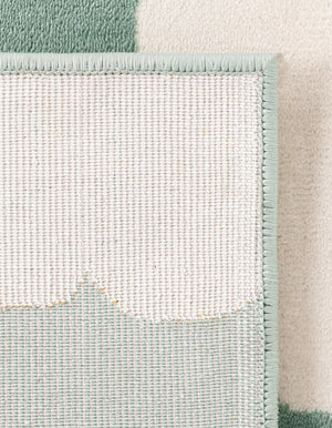 Soft Green 2' x 5' 1 Whimsy Kids Runner Rug