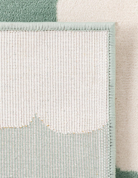 Soft Green 2' x 5' 1 Whimsy Kids Runner Area Rug for Baby Nursery, Toddler Playroom,  Bedrooms Playful Fun Design Easy Clean Carpet for Sale at Rug Engine