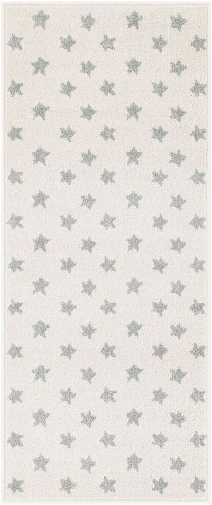 Daisy White 2' 2 x 5' 1 Whimsy Kids Runner Rug