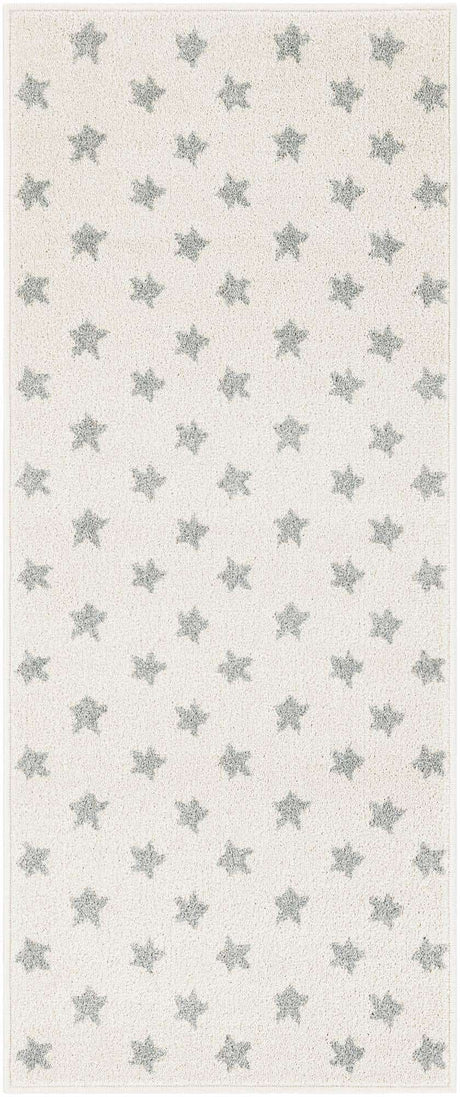 Daisy White 2' 2 x 5' 1 Whimsy Kids Runner Rug