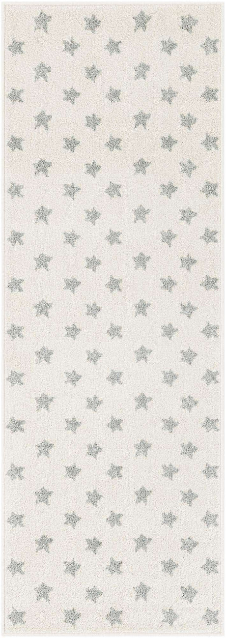 Daisy White 2' 2 x 6' 1 Whimsy Kids Runner Rug