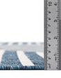 Blue 5' 3 x 8' Outdoor Modern Rectangle Area Rug Weather Resistant for Patio, Deck, Terrace, Balcony, Porch 100% Polypropylene Modern Outside Carpet for Sale at Rug Engine