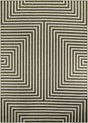 Green 10' x 14' 1 Outdoor Modern Rectangle Area Rug Weather Resistant for Patio, Deck, Terrace, Balcony, Porch 100% Polypropylene Modern Outside Carpet for Sale at Rug Engine