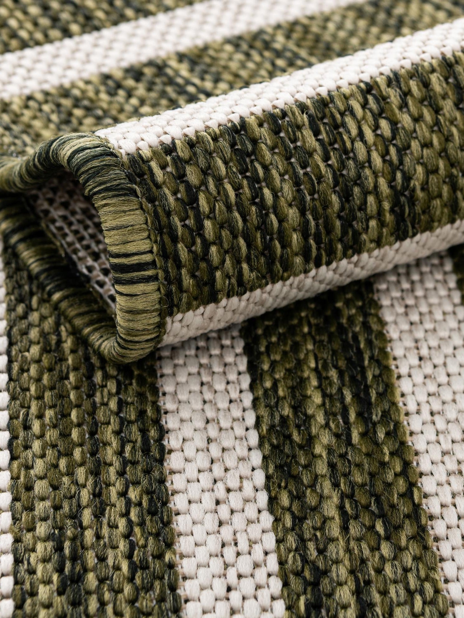 Green 2' x 8' Outdoor Modern Runner Area Rug Weather Resistant for Patio, Deck, Terrace, Balcony, Porch 100% Polypropylene Modern Outside Carpet for Sale at Rug Engine