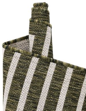 Green 10' x 10' Outdoor Modern Square Area Rug Weather Resistant for Patio, Deck, Terrace, Balcony, Porch 100% Polypropylene Modern Outside Carpet for Sale at Rug Engine