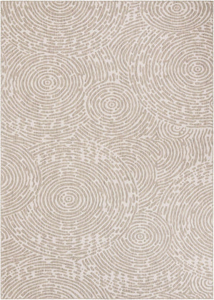 Gray 10' x 14' 1 Outdoor Modern Rectangle Area Rug Weather Resistant for Patio, Deck, Terrace, Balcony, Porch 100% Polypropylene Modern Outside Carpet for Sale at Rug Engine