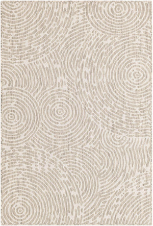 Gray 4' 1 x 6' 1 Outdoor Modern Rectangle Area Rug Weather Resistant for Patio, Deck, Terrace, Balcony, Porch 100% Polypropylene Modern Outside Carpet for Sale at Rug Engine