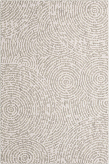 Gray 5' 3 x 8' Outdoor Modern Rectangle Area Rug Weather Resistant for Patio, Deck, Terrace, Balcony, Porch 100% Polypropylene Modern Outside Carpet for Sale at Rug Engine