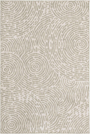Gray 6' 1 x 9' Outdoor Modern Rectangle Area Rug Weather Resistant for Patio, Deck, Terrace, Balcony, Porch 100% Polypropylene Modern Outside Carpet for Sale at Rug Engine