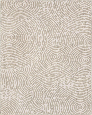 Gray 7' 10 x 10' Outdoor Modern Rectangle Area Rug Weather Resistant for Patio, Deck, Terrace, Balcony, Porch 100% Polypropylene Modern Outside Carpet for Sale at Rug Engine