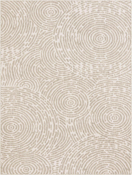 Gray 9' x 12' Outdoor Modern Rectangle Area Rug Weather Resistant for Patio, Deck, Terrace, Balcony, Porch 100% Polypropylene Modern Outside Carpet for Sale at Rug Engine