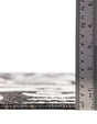 Black and White 6' 1 x 9' Outdoor Modern Rectangle Area Rug Weather Resistant for Patio, Deck, Terrace, Balcony, Porch 100% Polypropylene Modern Outside Carpet for Sale at Rug Engine