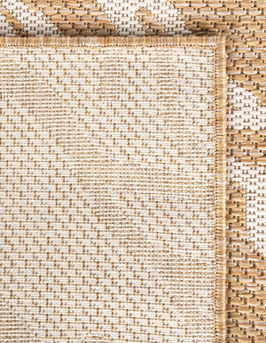 Taupe 7' 10 x 10' Outdoor Coastal Rectangle Area Rug Weather Resistant for Patio, Deck, Terrace, Balcony, Porch 100% Polypropylene Coastal Decor Carpet for Sale at Rug Engine