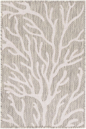 Gray 2' x 3' 1 Outdoor Coastal Rectangle Area Rug Weather Resistant for Patio, Deck, Terrace, Balcony, Porch 100% Polypropylene Coastal Decor Carpet for Sale at Rug Engine