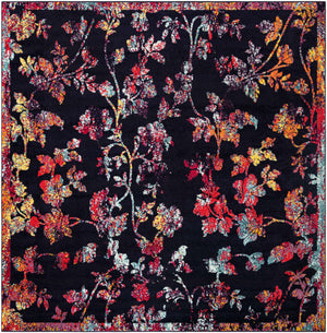Navy Blue 10' x 10' Penrose Square Area Rug
