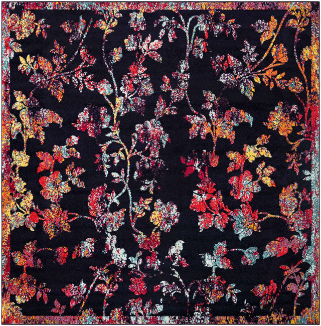 Navy Blue 10' x 10' Penrose Square Area Rug